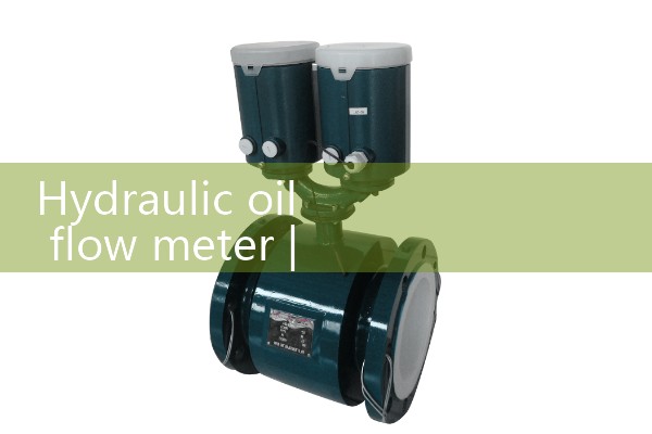 hydraulic oil flow meter